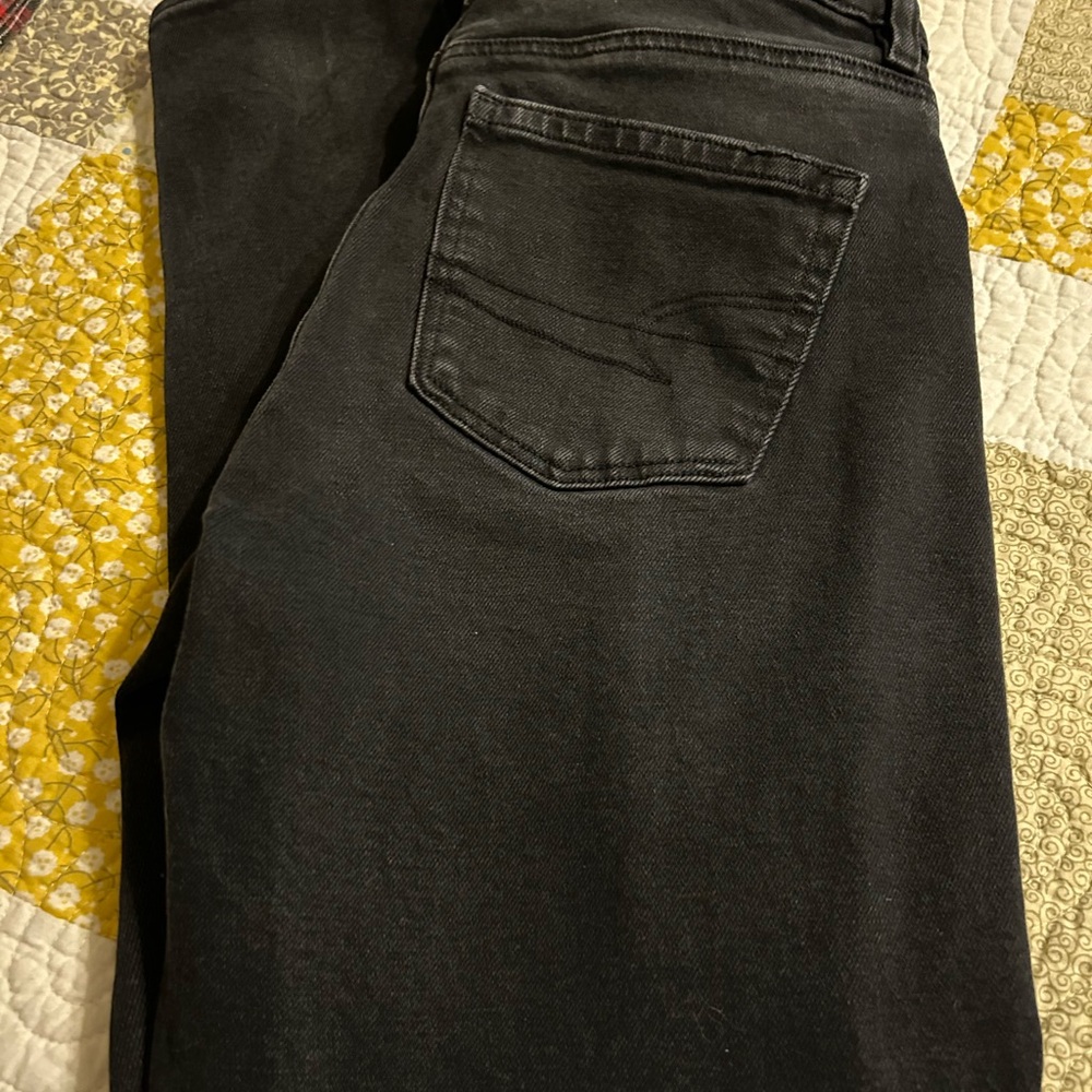 American Eagle Outfitters Black Boyfriend Jeans